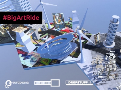 Das Projekt #BigArtRide ist Teil der Europeana280-Kampagne  zum Launch der Europeana Art History Collection und Teil der Feierlichkeiten zur EU-Ratspräsidentschaft der Niederlande.